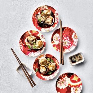 Crate & Barrel Fortune Garden Plate - Thumbnail 5